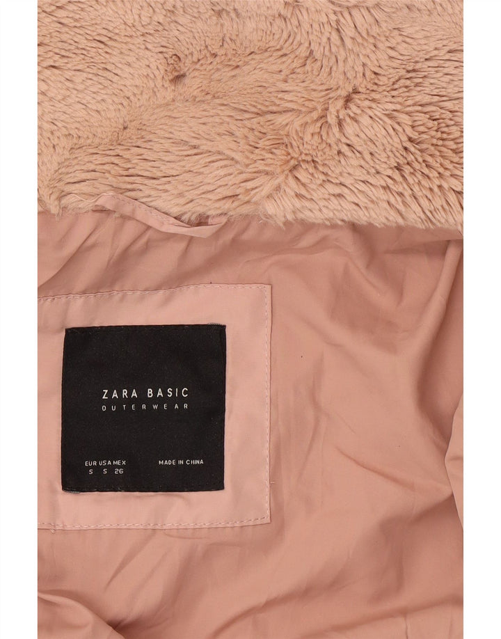 Jachetă căptușită pentru femei Zara UK 10 Small Pink