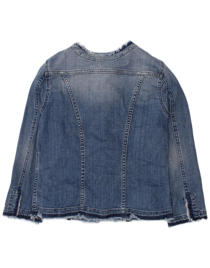 Jacheta Denim Fete LIU JO 11-12 Ani Bumbac Albastru