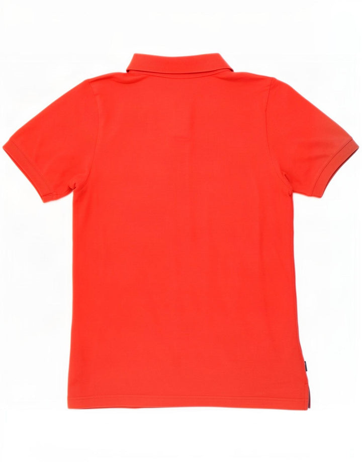 Tricou polo Adidas pentru bărbați, bumbac roșu mic