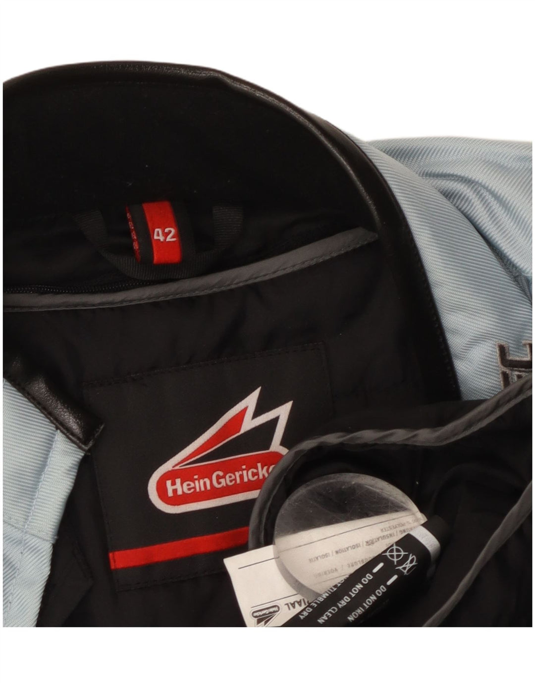 Jachetă Hein Gericke Racer pentru femei IT 42 Medium Blue Poliamidă