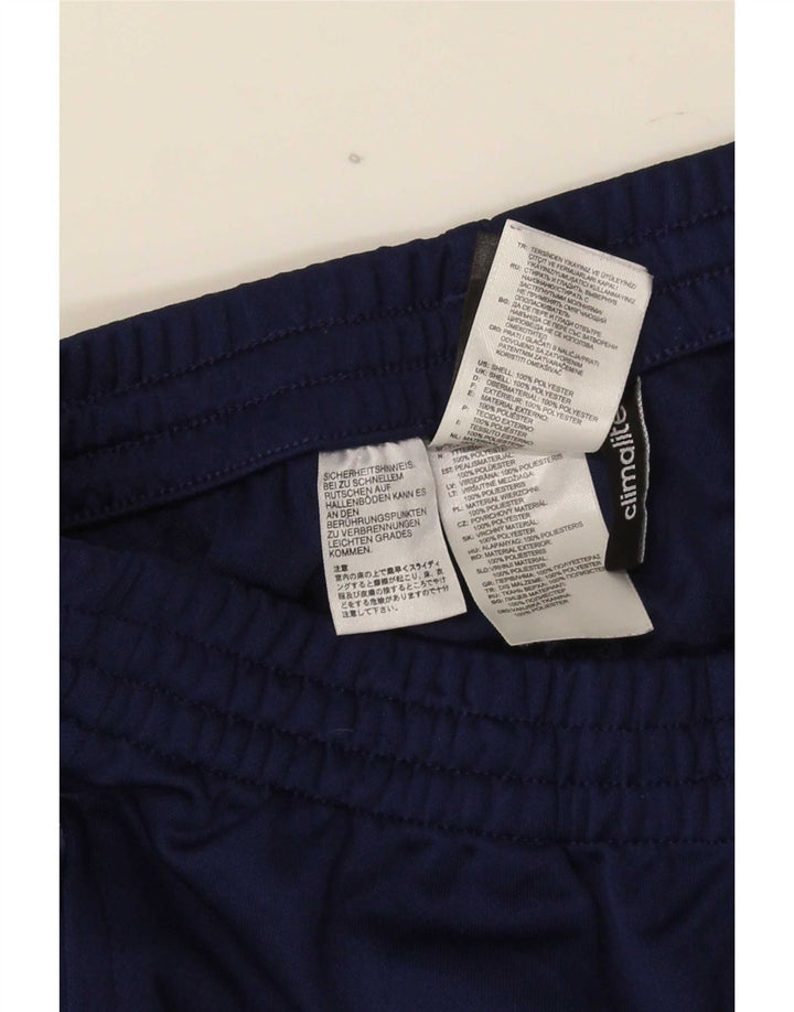 Pantaloni de trening Adidas Climalite pentru bărbați, poliester mici, albastru