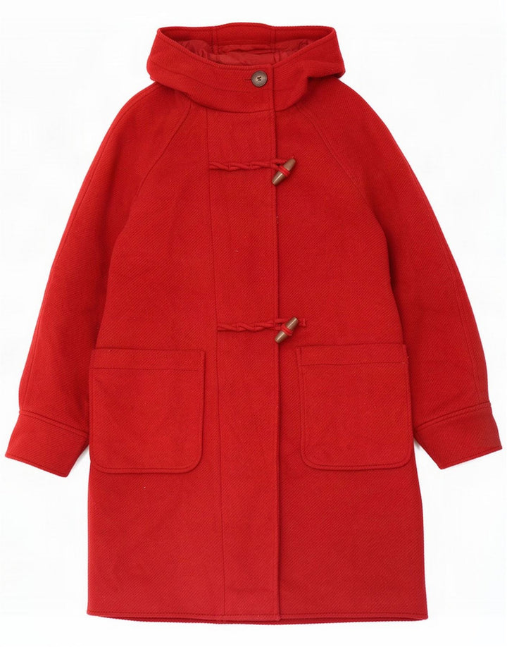 Duffle Coat supradimensionat pentru femei Marks & Spencer UK 8 Small Red