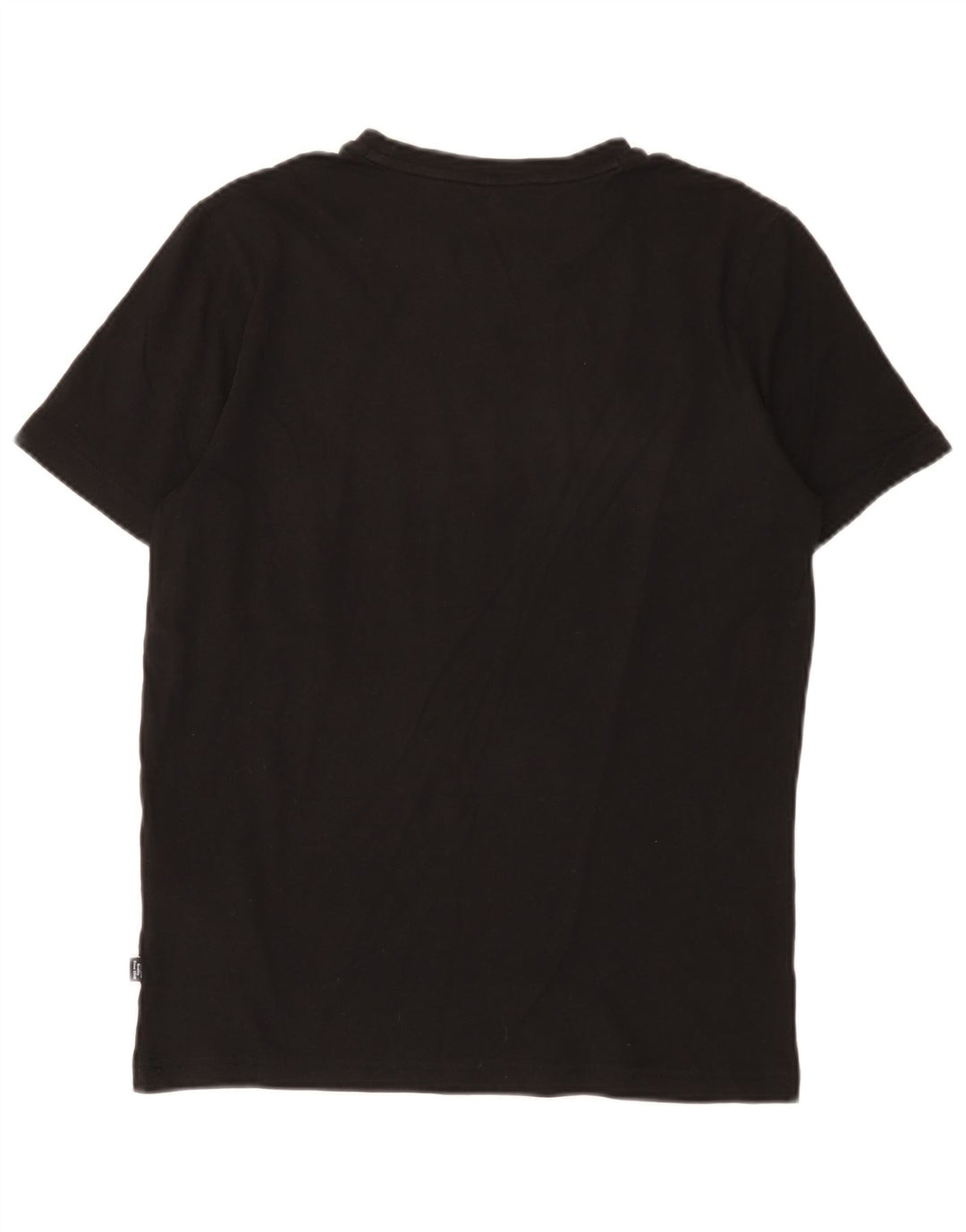 Tricou grafic Puma pentru bărbați Top mic, negru, bumbac