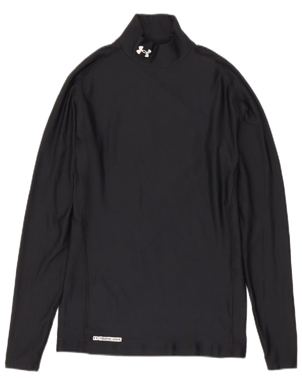 Under Armour Cold Gear Top cu mânecă lungă XL, poliester negru