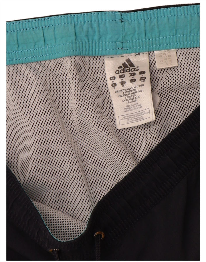 Pantaloni scurți sport Adidas pentru bărbați, medii, bleumarin, poliamidă color bloc