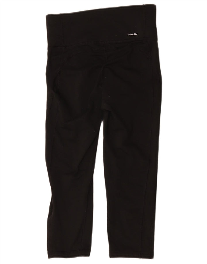 Leggings Adidas Climalite Capri pentru femei UK 8/10 Small Black