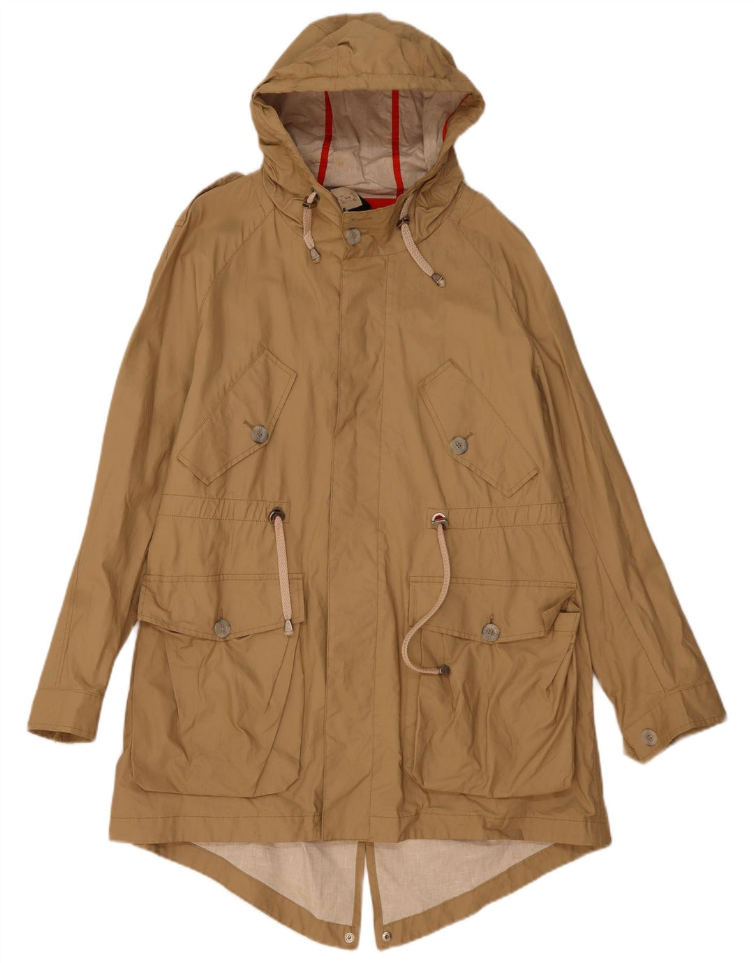 Pelernă de ploaie cu glugă pentru bărbați Solange UK 38 Medium Khaki Lycra