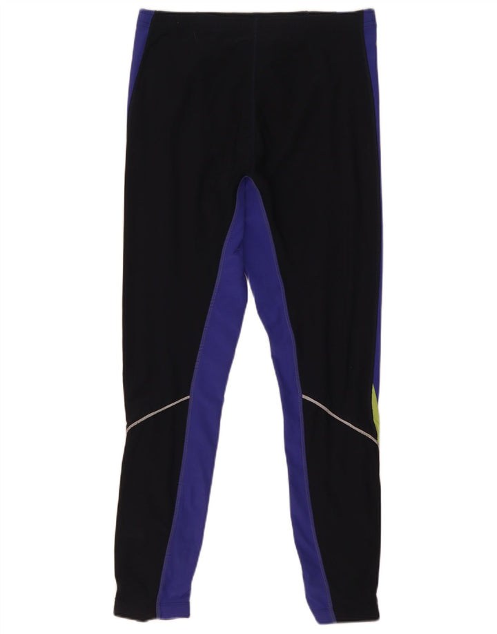 Leggings pentru bărbați Nike Dri Fit Marea Britanie 38/40 Mediu Negru Poliester Colorblock