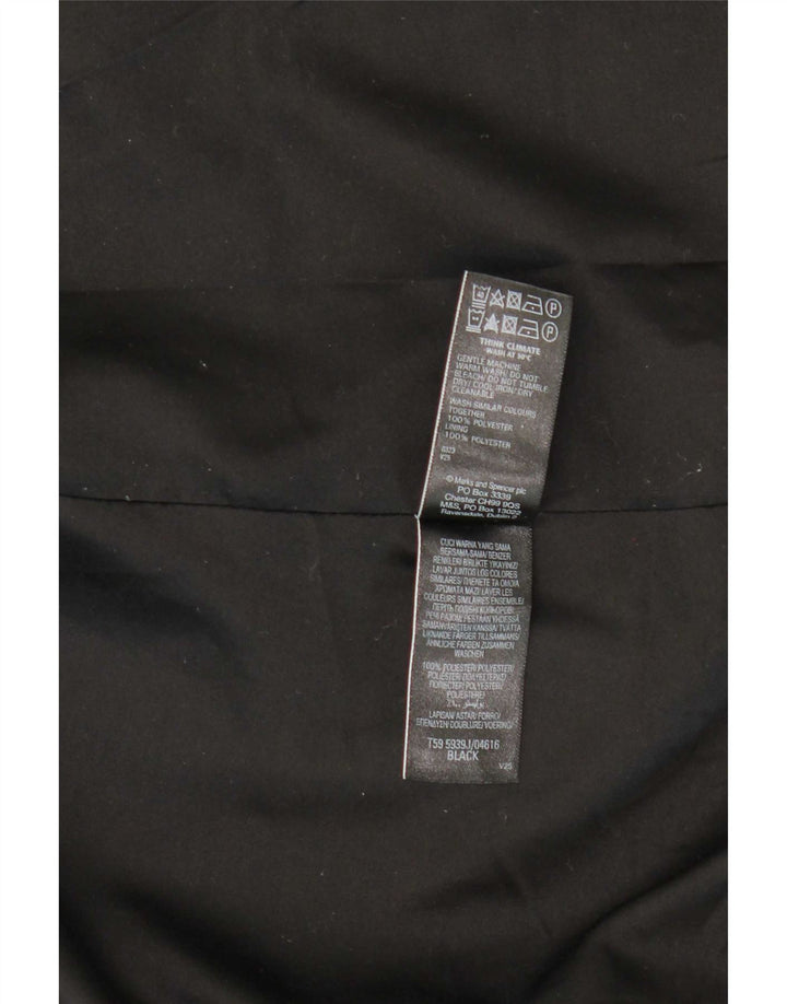 Jachetă pentru femei Marks & Spencer UK 12 Poliester negru mediu