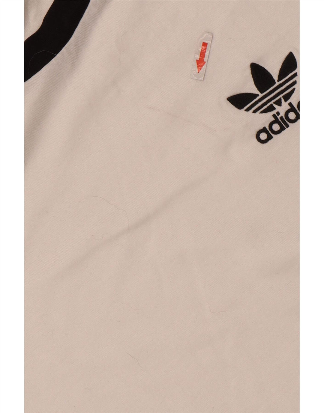 Tricou pentru bărbați Adidas Top Mediu Alb Bumbac