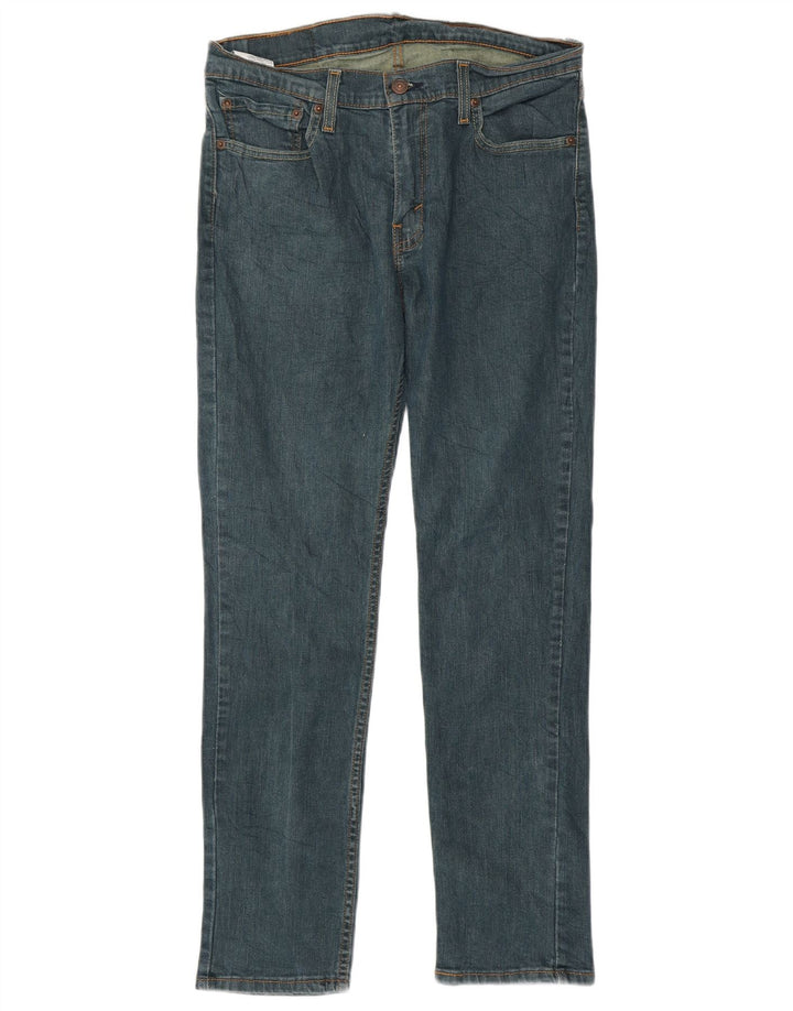 Blugi pentru bărbați Levi's 511 Slim W32 L30 Bumbac bleumarin