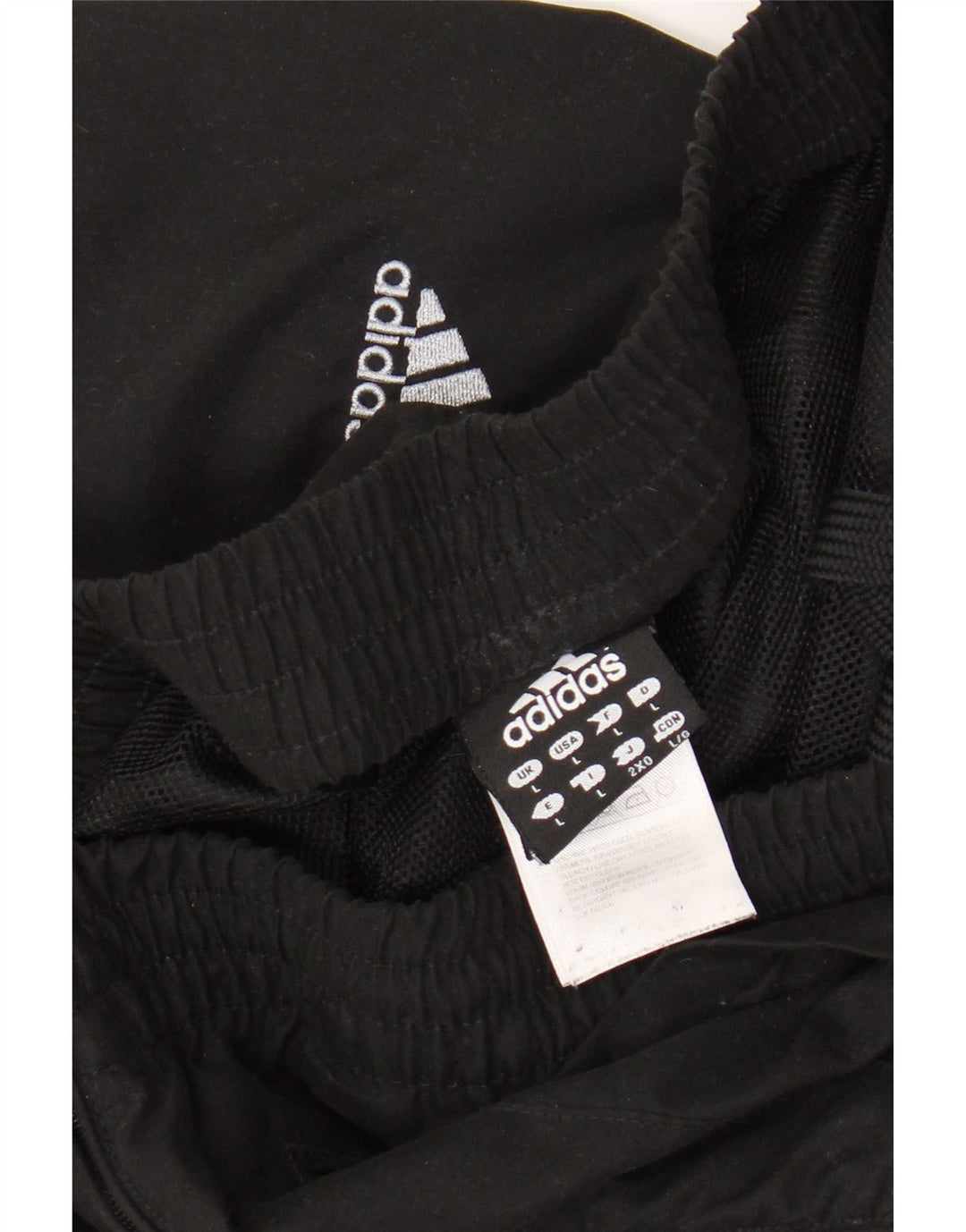 Pantaloni de trening Adidas pentru bărbați, mari, negru, poliester