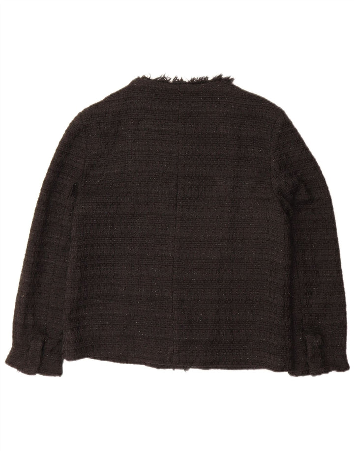 Blazer pentru femei ZARA UK 12 Medium Black