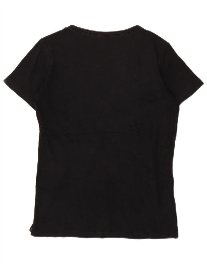Eddie Bauer Tricou pentru femei Top UK 12 Medium Black