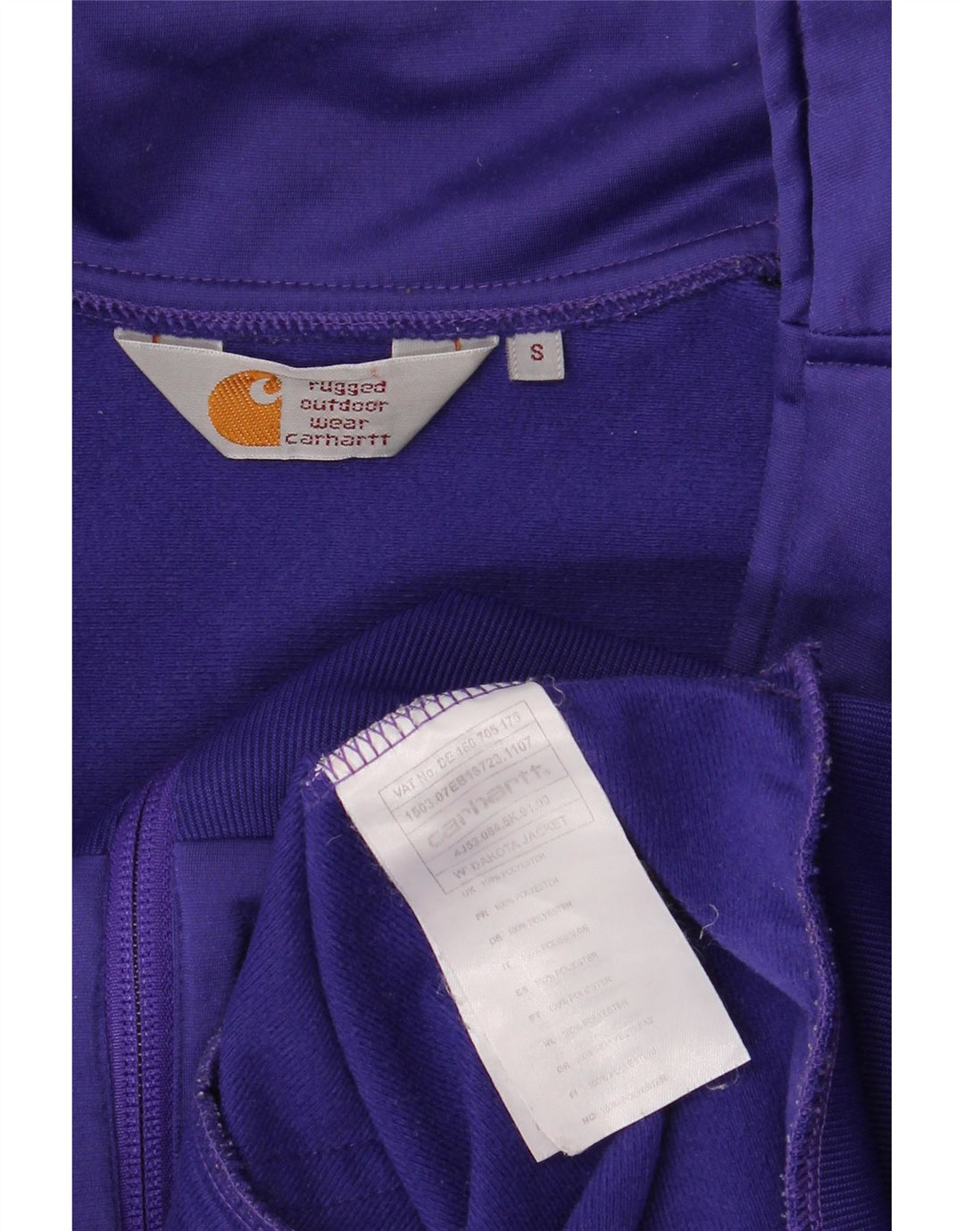 Jachetă de trening pentru femei Carhartt UK 10 Poliester chevron violet mic