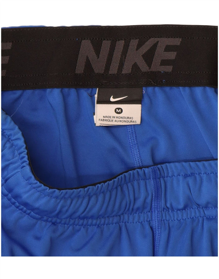 Pantaloni scurți sport Nike Dri Fit pentru bărbați, poliester albastru mediu