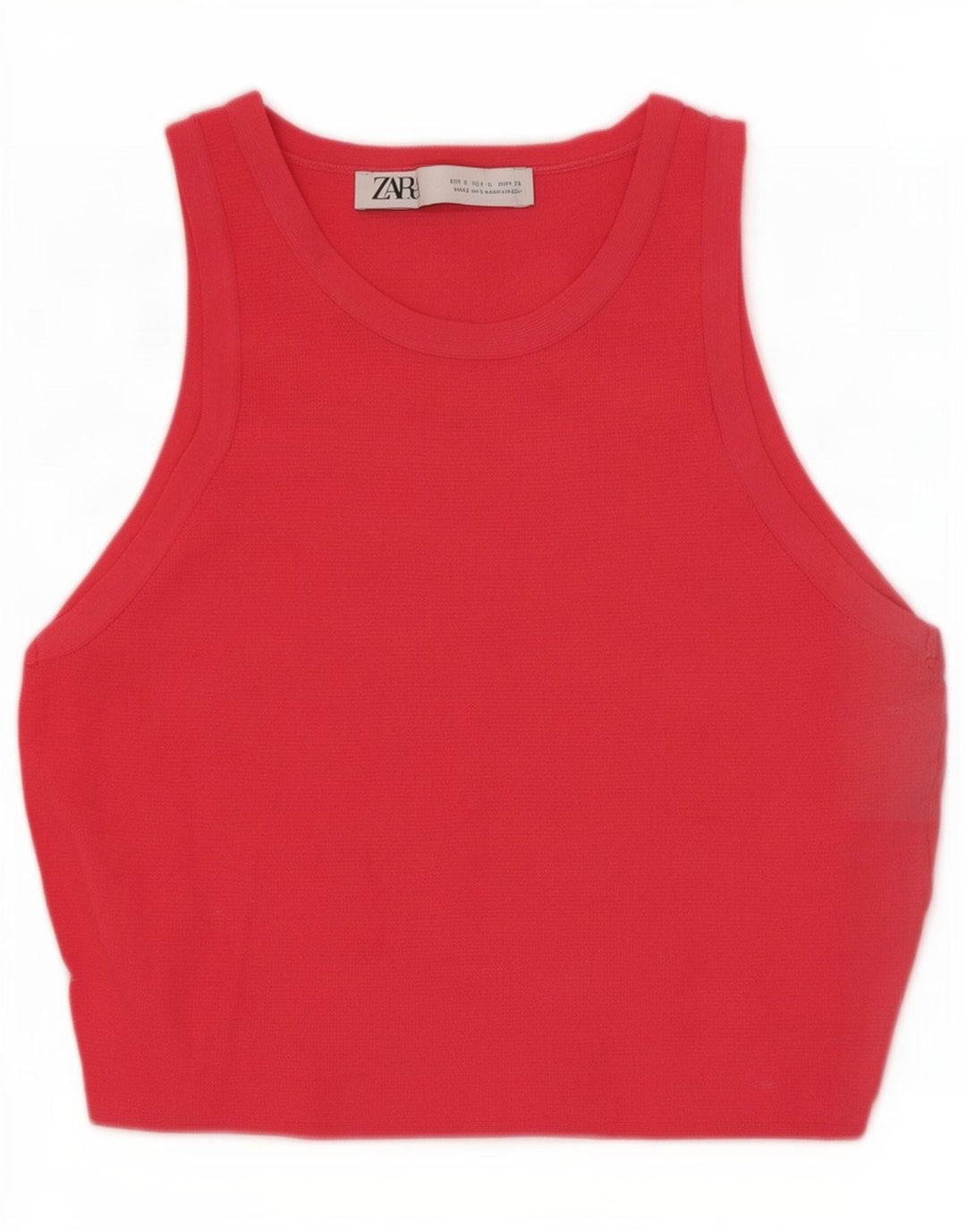 Top cu vestă pentru femei Zara UK 8 Small Pink Viscose