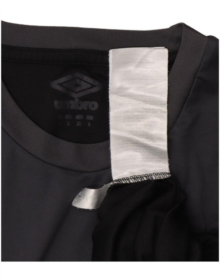 UMBRO Tricou Bărbați Top Mare Negru Colorblock Poliester