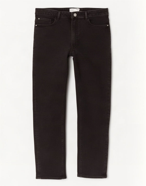 Marks & Spencer Blugi slim pentru femei Lily Crop UK 18 XL W36 L26 bumbac negru