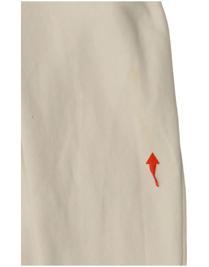 Pulover GAP pentru fete, cu glugă grafică, 14-15 ani, 2XL, bumbac alb