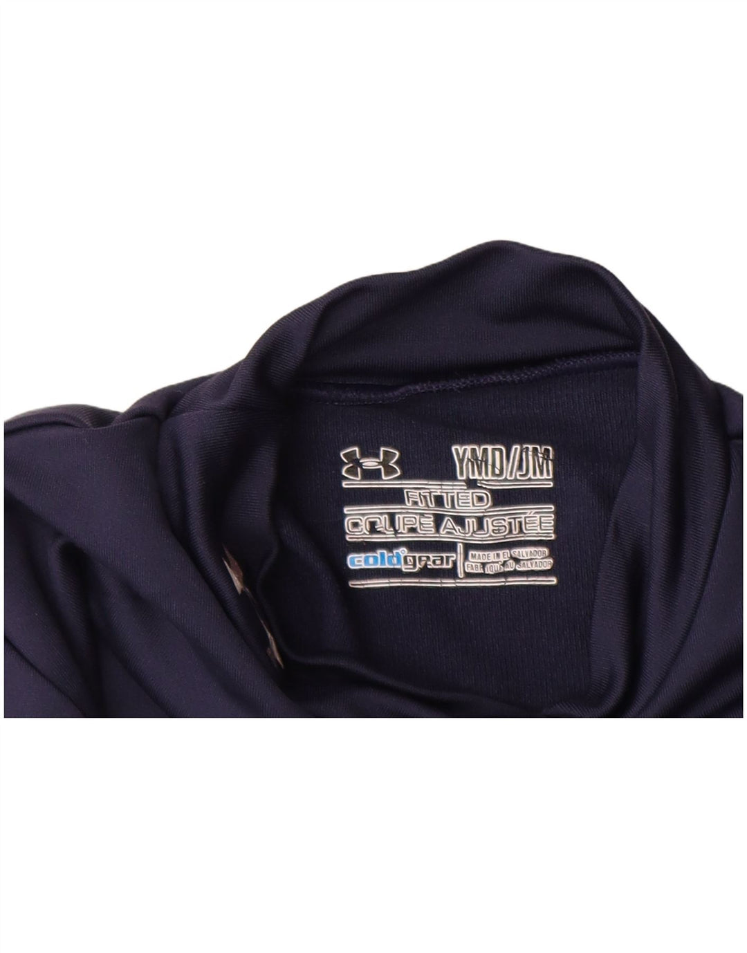 UNDER ARMOUR Băieți Cold Gear Top cu mânecă lungă 9-10 ani Mediu Bleumarin