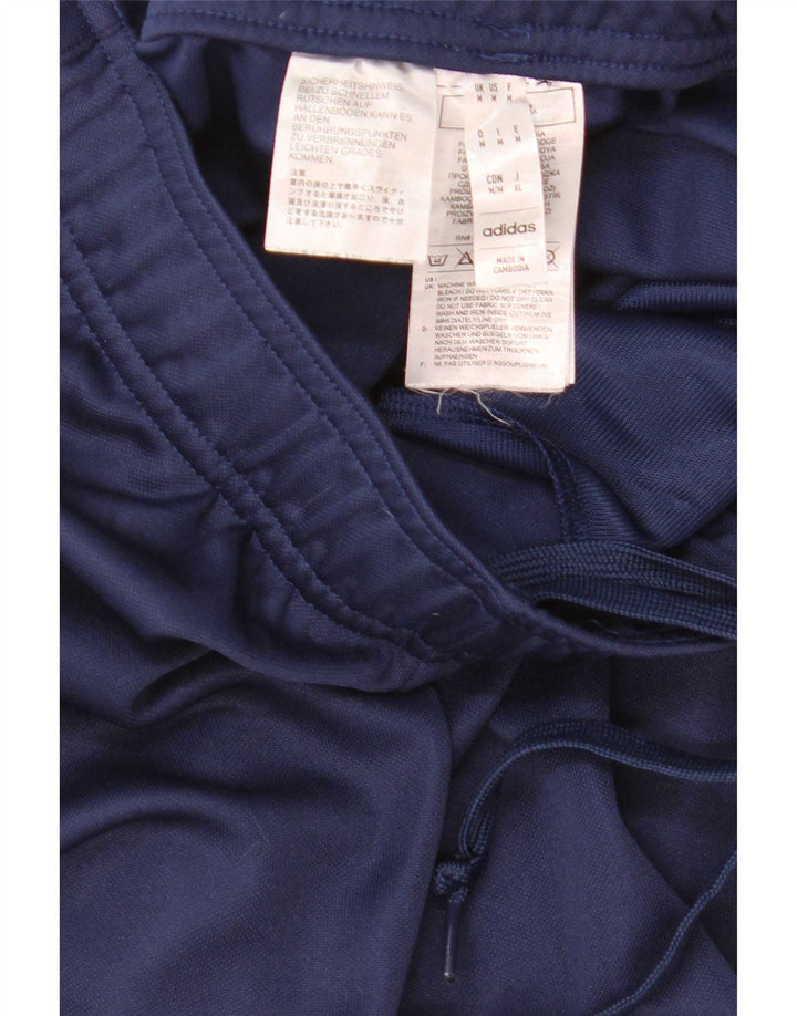 Pantaloni de trening Adidas Aeroready pentru bărbați, poliester mediu albastru bleumarin