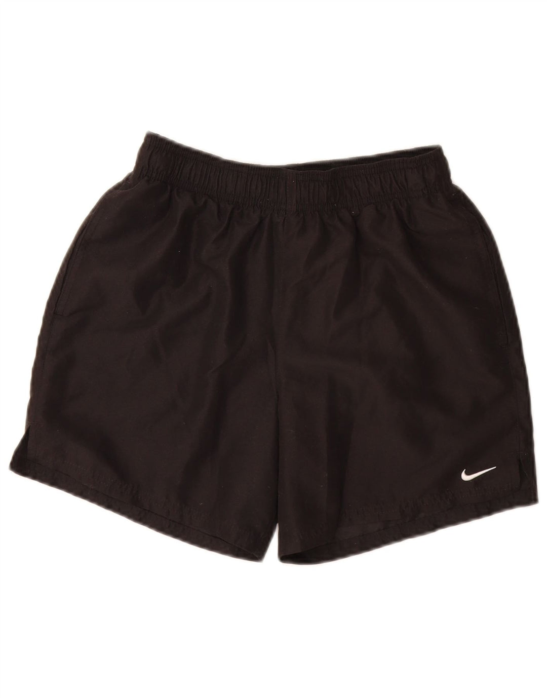 Pantaloni scurti sport NIKE pentru femei UK 10 Poliester negru mic