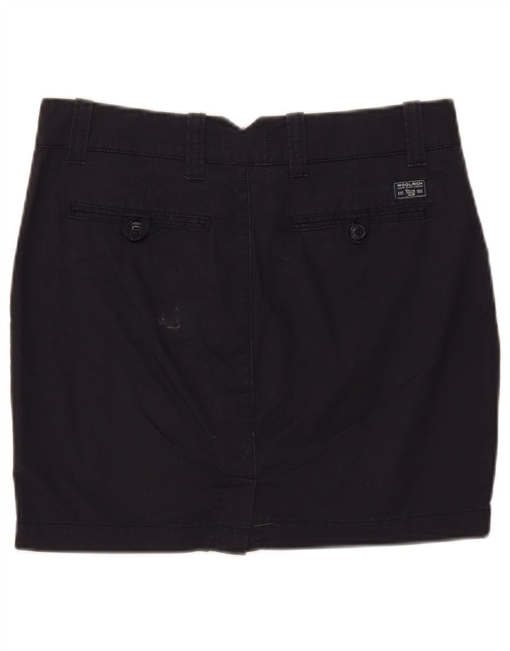 Fustă Mini pentru Femei Woolrich W28 Albastru Închis Mediu