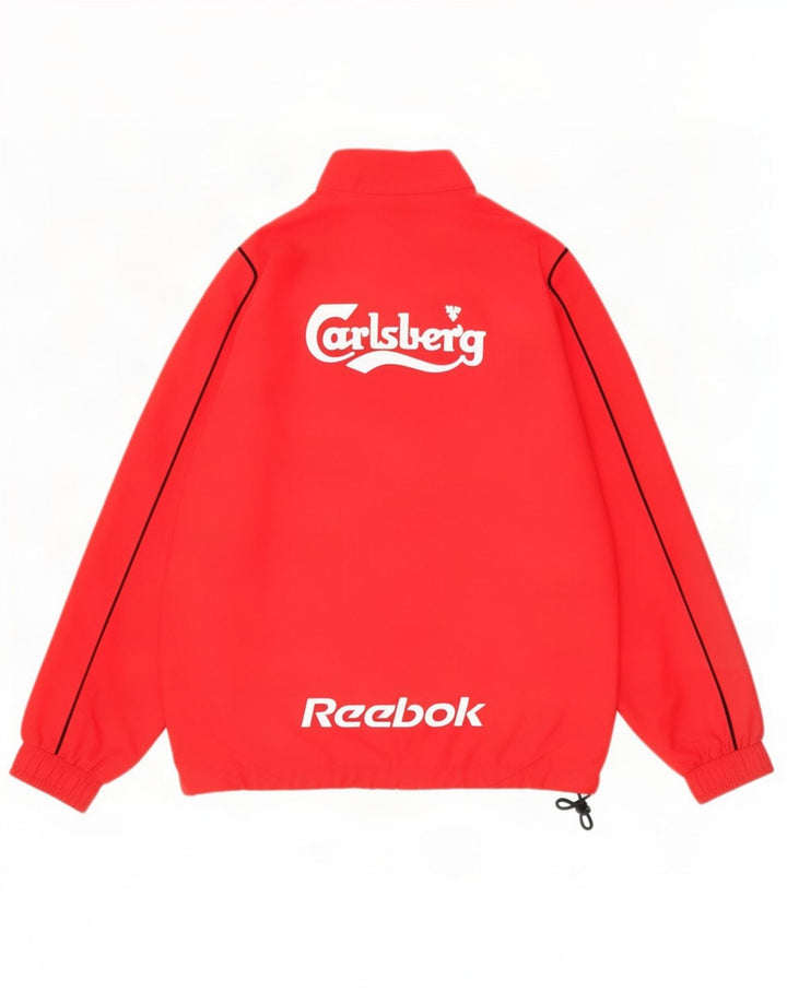 Jachetă de trening pentru bărbați Liverpool Graphic Reebok XS poliester roșu