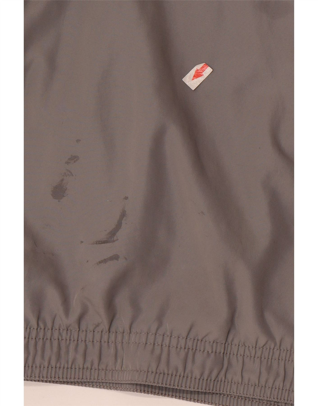 Jachetă de trening pentru bărbați Reebok, din poliester color bloc, gri mediu