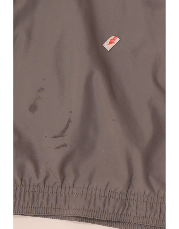 Jachetă de trening pentru bărbați Reebok, din poliester color bloc, gri mediu