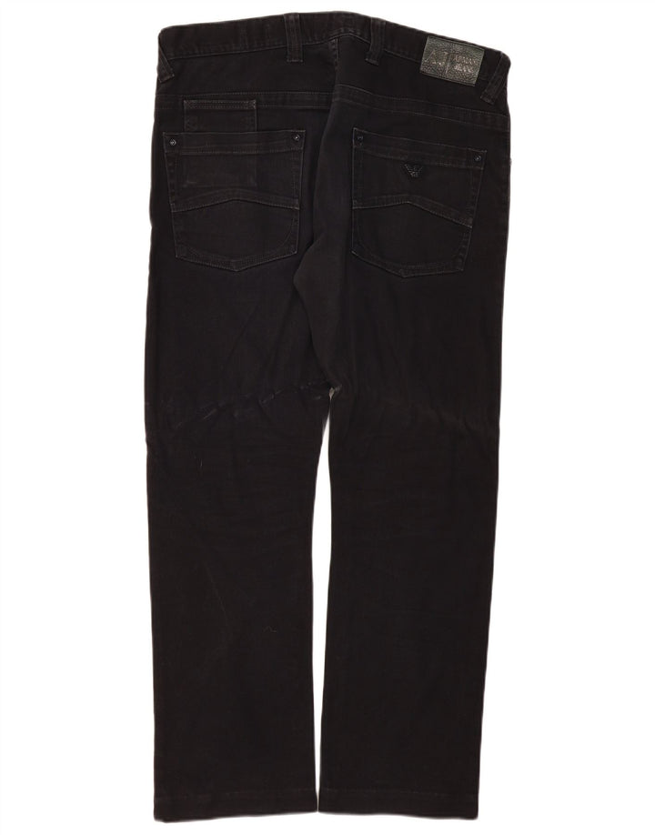 Blugi pentru bărbați Armani J08 Slim W36 L30 bumbac negru