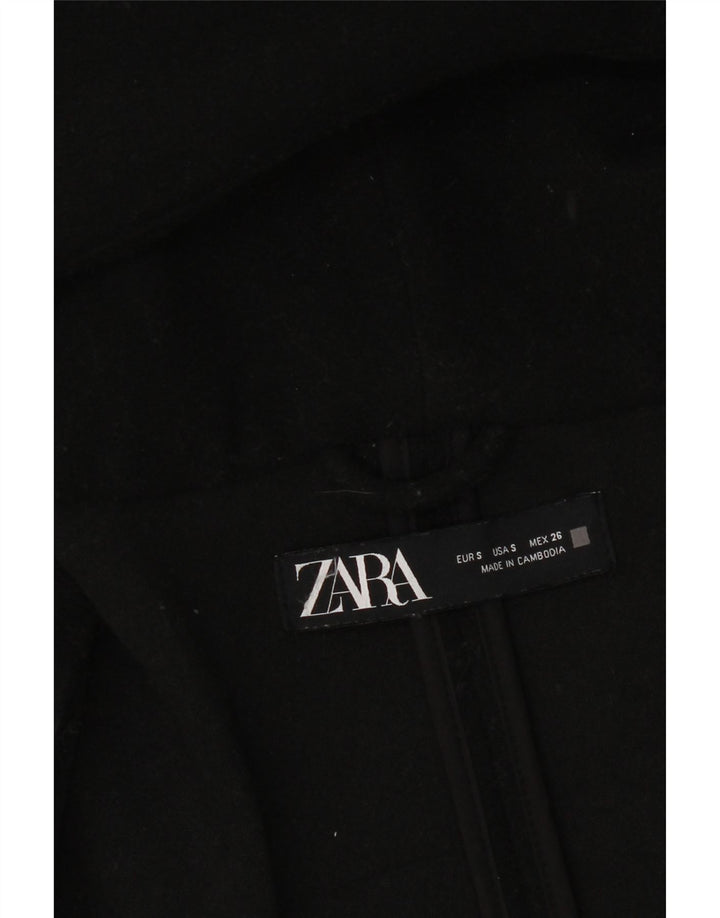Pardesiu supradimensionat pentru femei Zara UK 10 Mic Negru