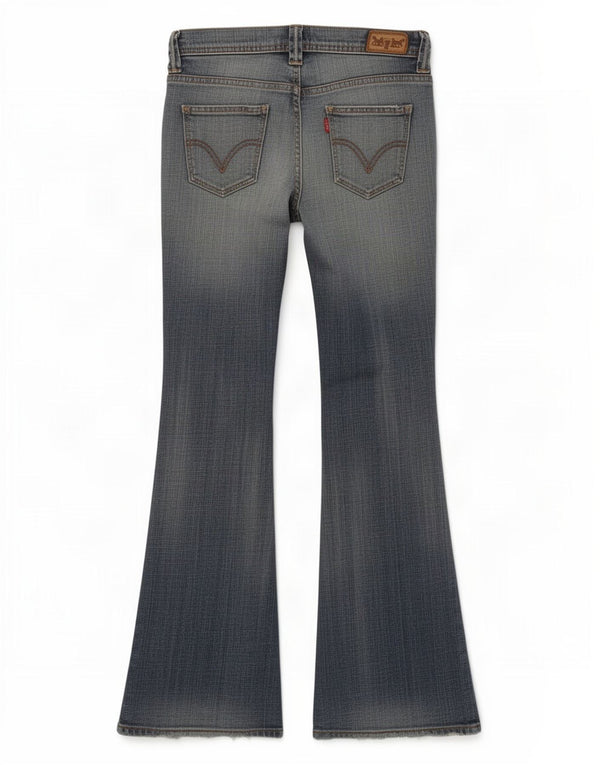 Blugi evazați pentru femei Levi's L28 L31 Bumbac albastru