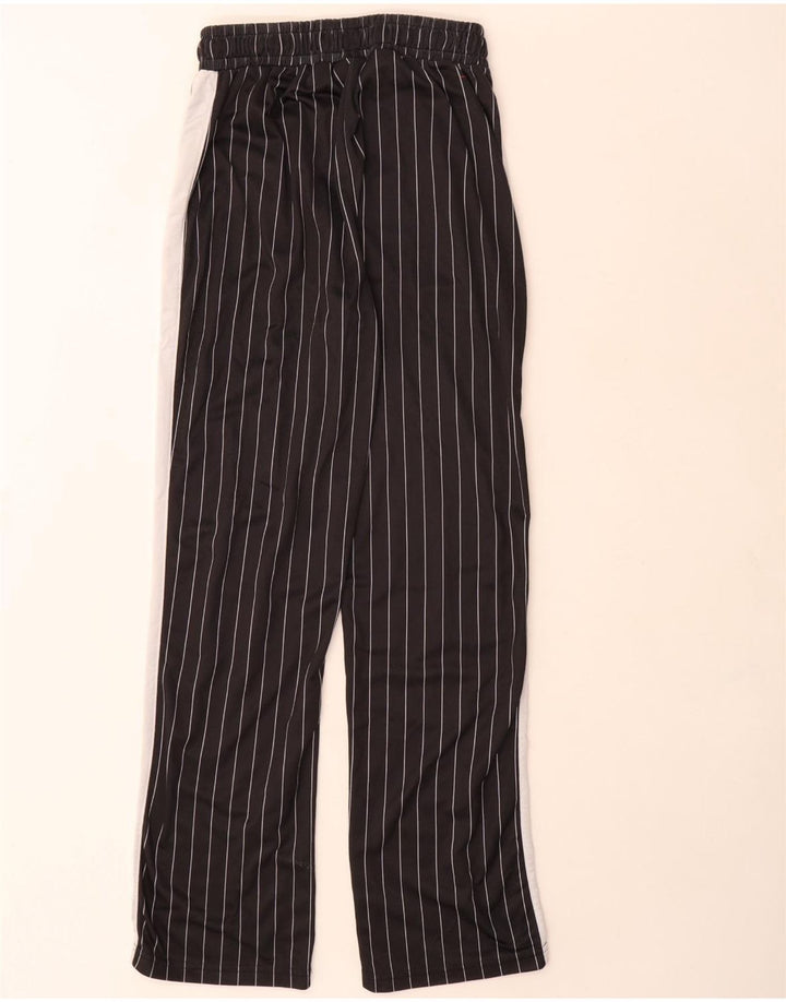 Pantaloni de trening Fila pentru femei UK 10/12 Medium Black Pinstripe Poliester