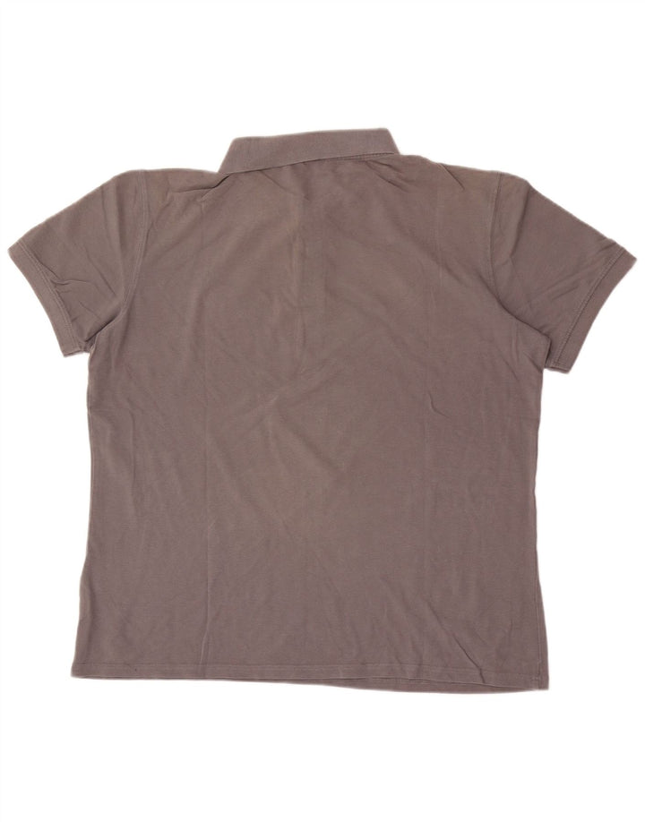 Cămașă polo pentru bărbați Carrera XL bumbac gri