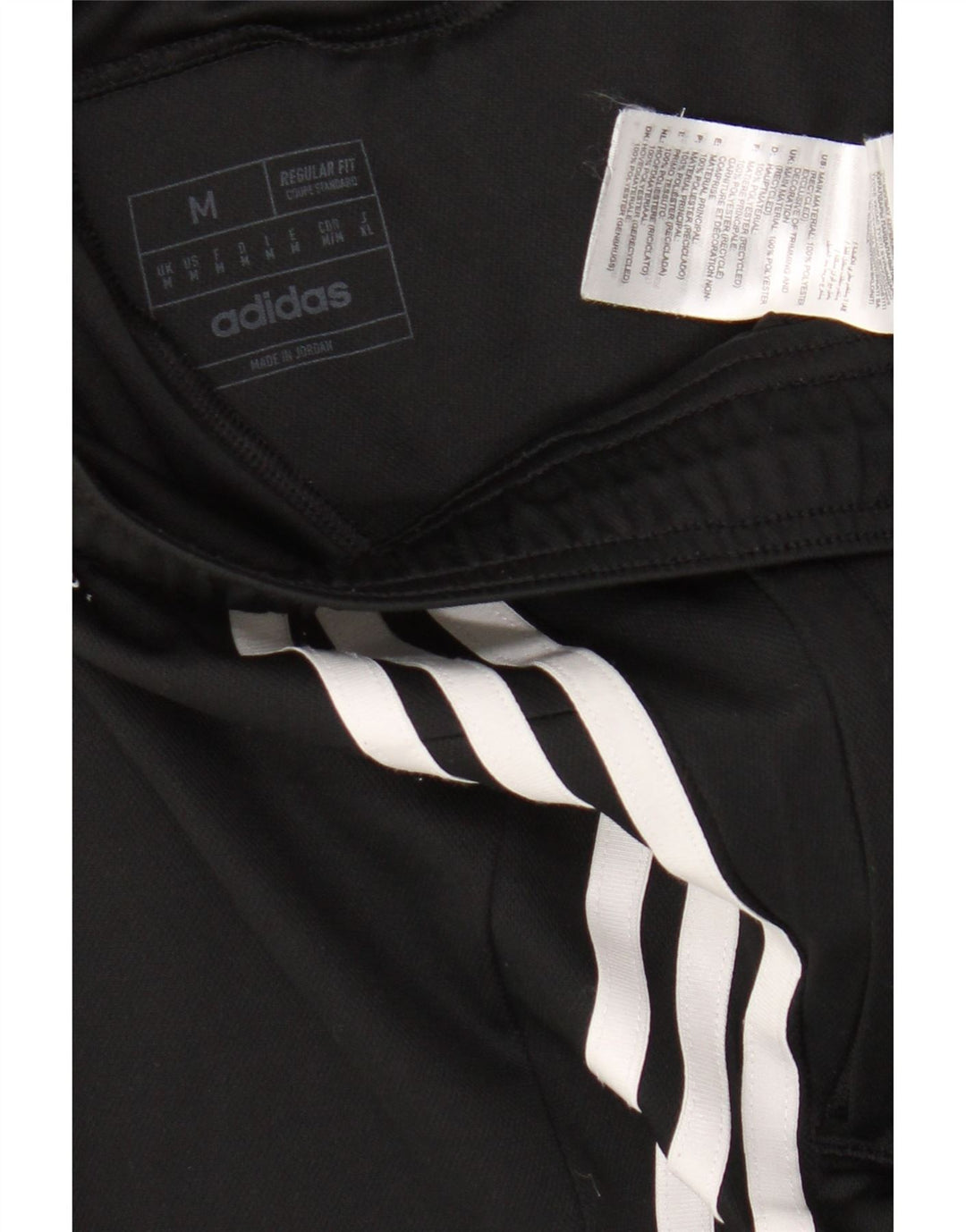 Pantaloni scurți sport pentru bărbați Adidas Aeroready Regular Fit, poliester mediu negru
