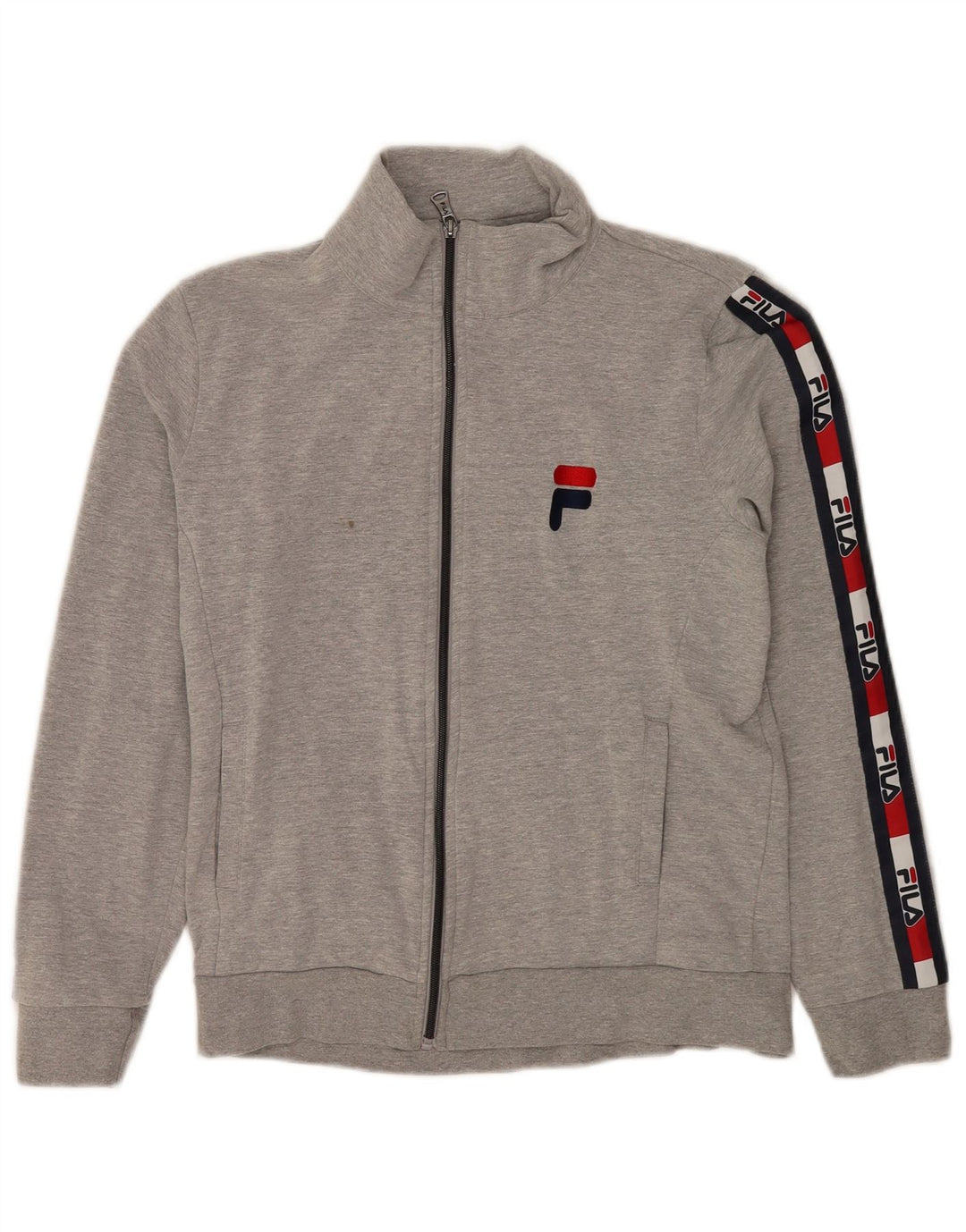 Jachetă de top pentru trening cu grafic pentru femei Fila UK 12 Medium Gri Colorblock