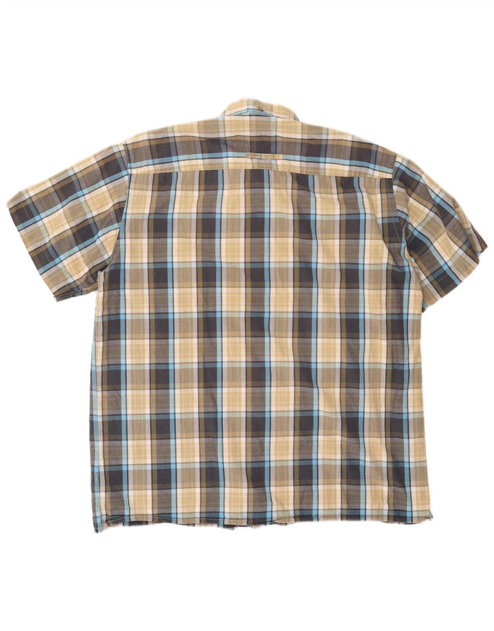 Cămașă pentru bărbați CAMEL ACTIVE cu mânecă scurtă, mare, multicoloră, din bumbac