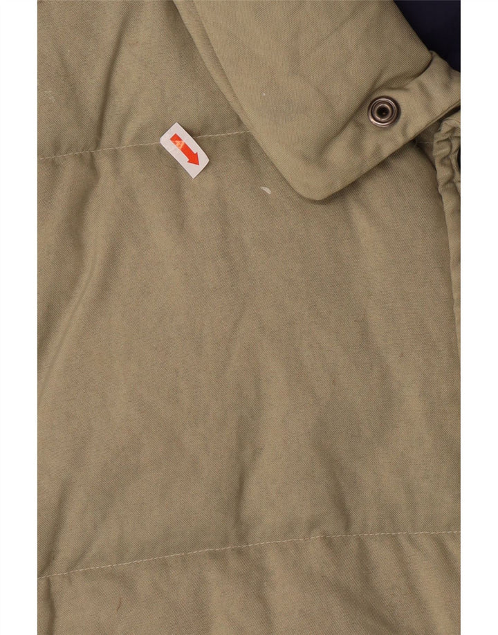 Gilet căptușit pentru bărbați Asics UK 40, mare, bej, poliamidă