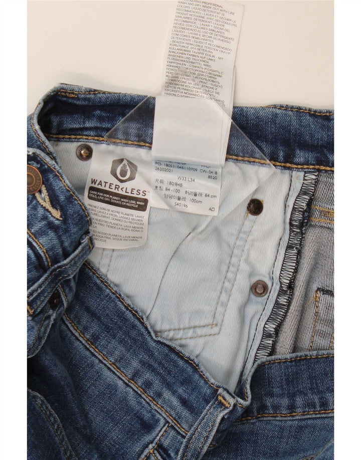 Blugi Levi's 511 Slim pentru femei W33 L34 Bumbac albastru