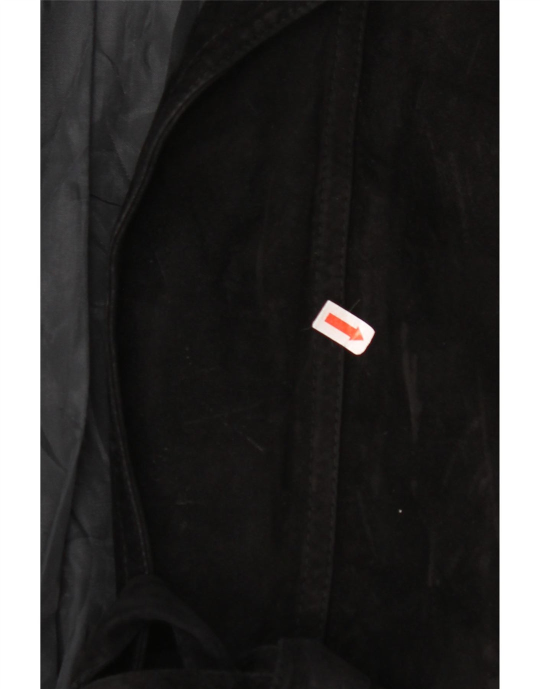 Jacheta de piele intoarsa pentru femei VINTAGE UK 14 Large Black