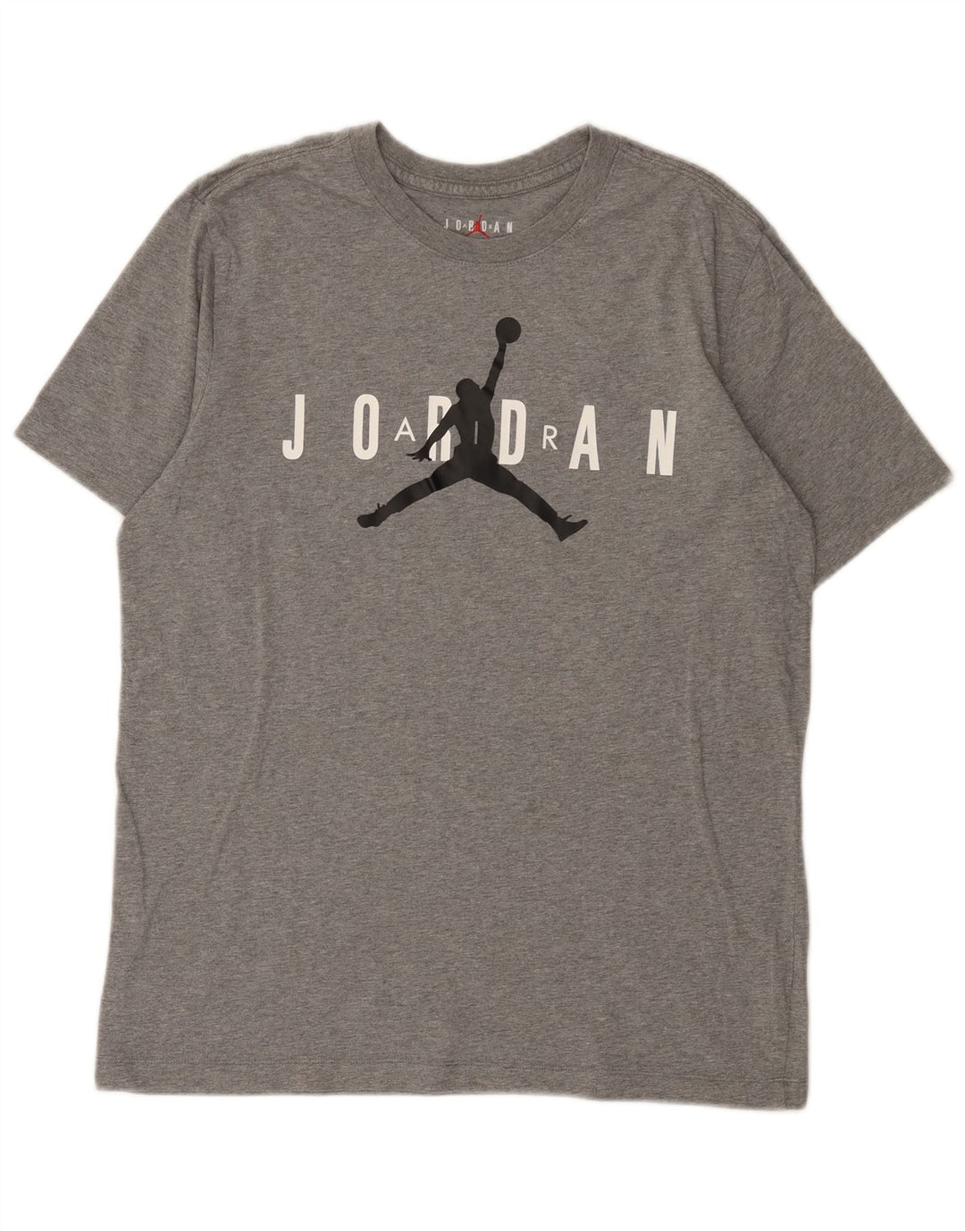 Tricou grafic pentru bărbați Jordan Top, bumbac cu pete gri mediu