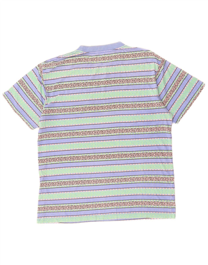 Tricou RIP CURL pentru bărbați, cu croială relaxată, XS, bumbac geometric multicolor