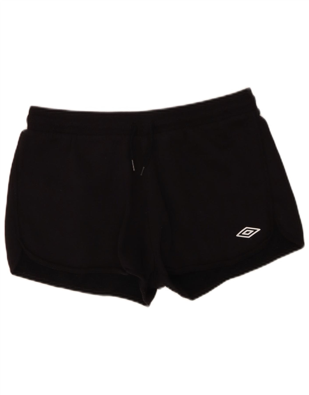 Pantaloni scurti sport Umbro pentru femei UK 14, bumbac mediu negru