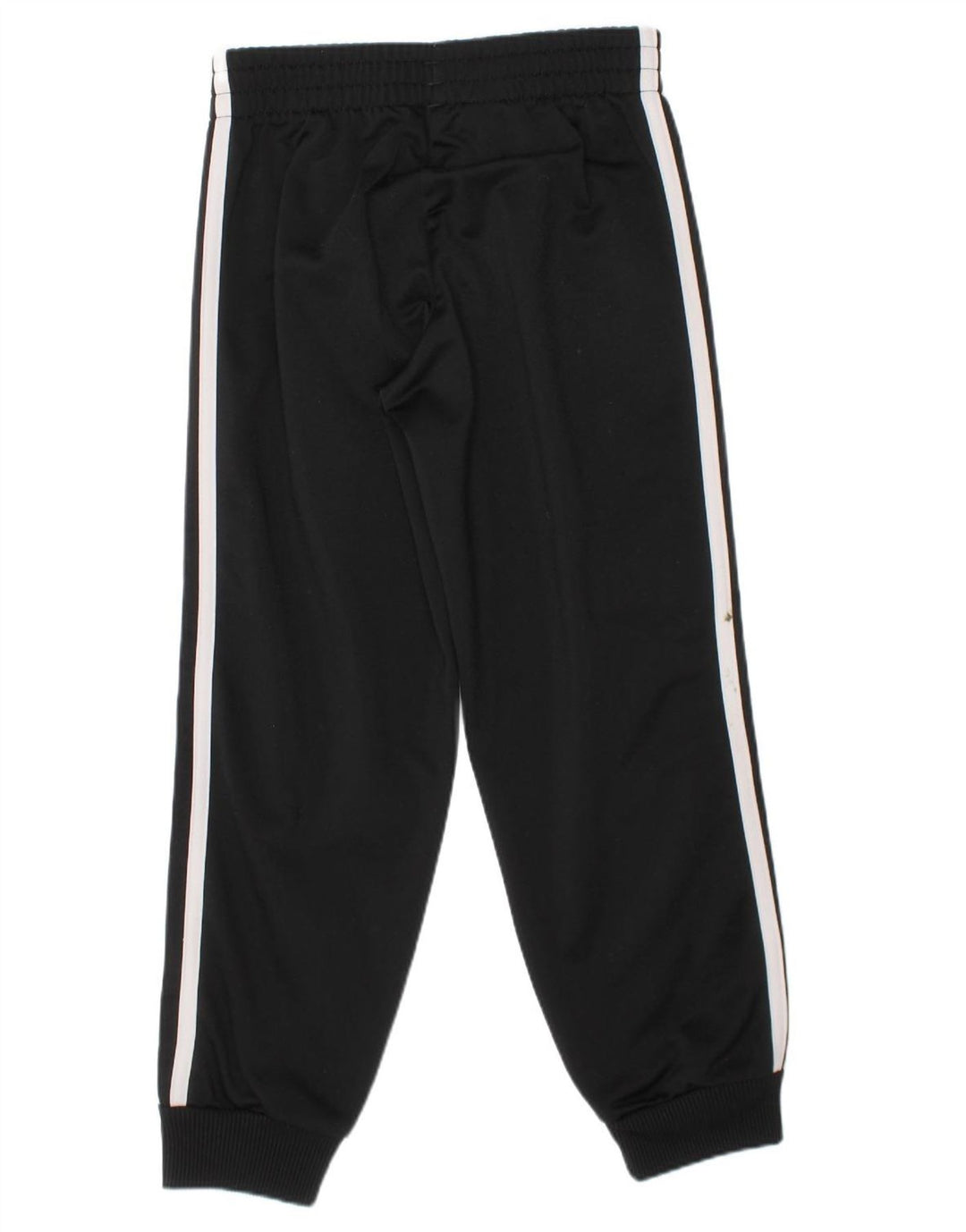 ADIDAS Boys Tracksuit Trousers Joggers 5-6 Years  Black Polyester