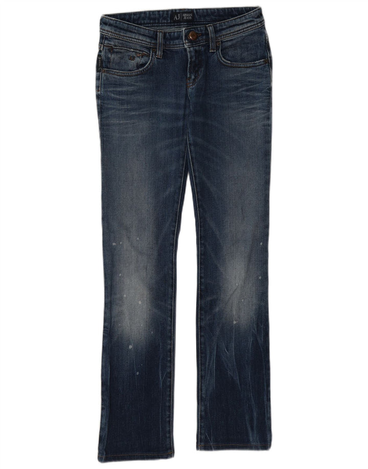 Blugi Armani pentru femei Slim Bootcut W26 L29 Bumbac albastru