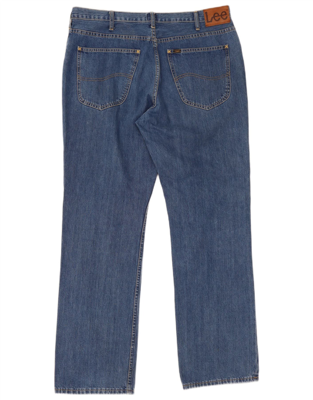 Blugi Lee Brooklyn Straight pentru bărbați W38 L32 Bumbac albastru