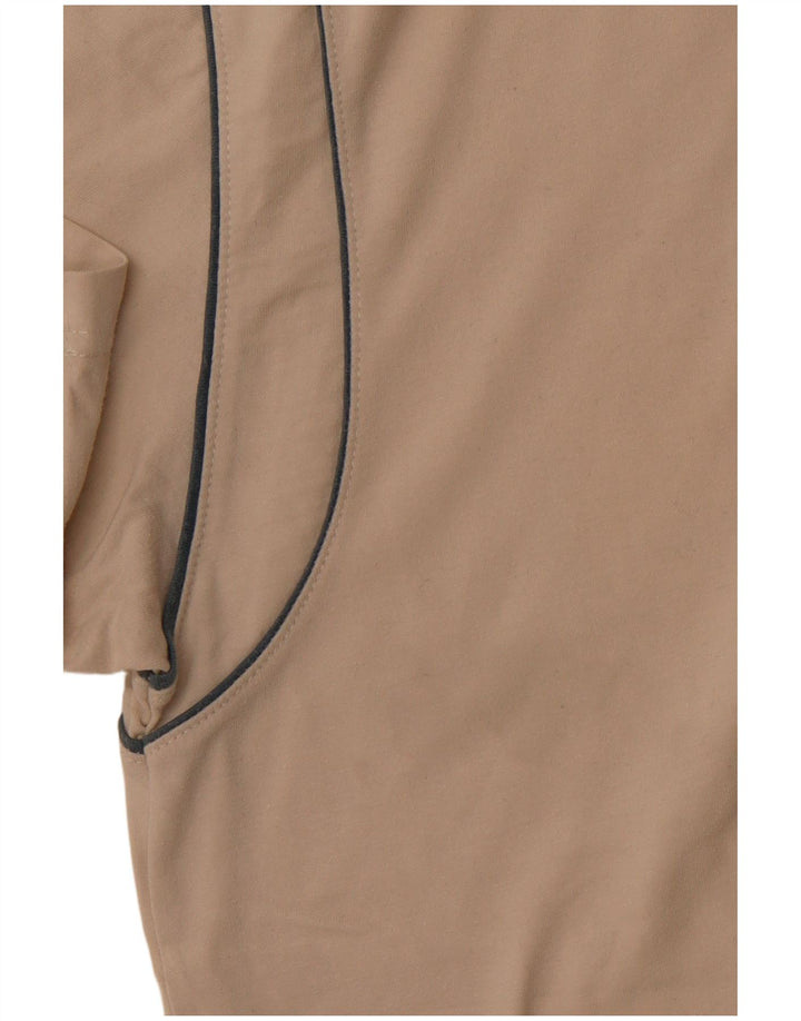 Tricou polo pentru bărbați DIADORA, mare, bej, color block, bumbac