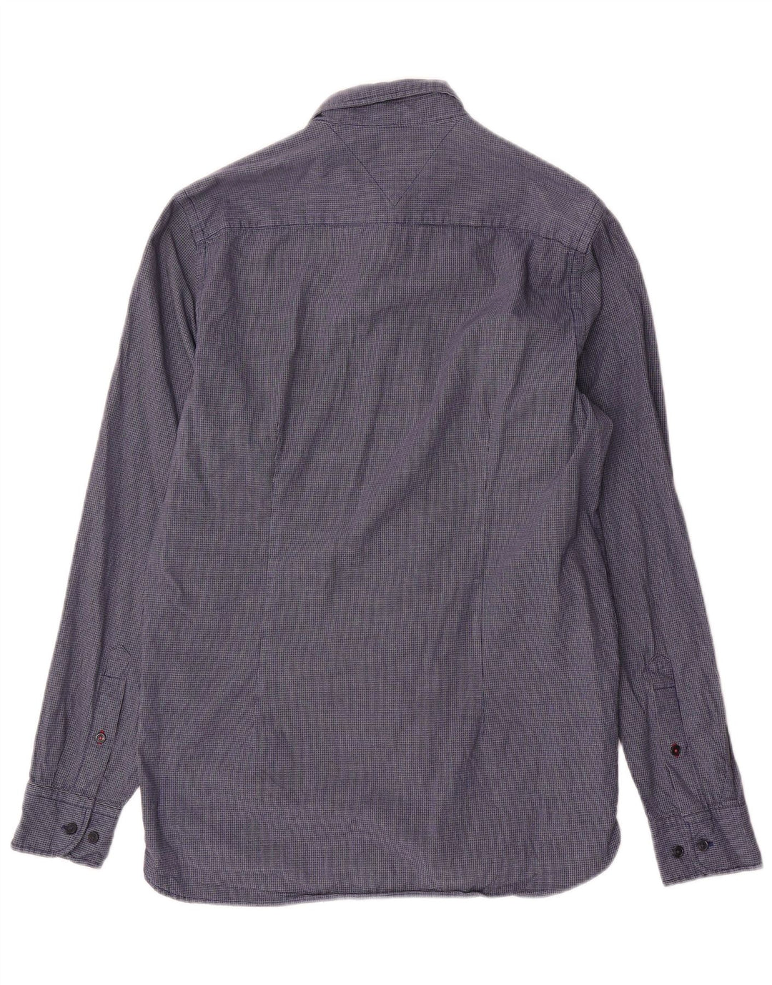 Cămașă pentru bărbați Tommy Hilfiger Slim Fit, carouri medii bleumarin